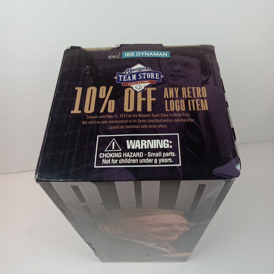 Bud Selig Bobblehead- Milwaukee Brewers 2015