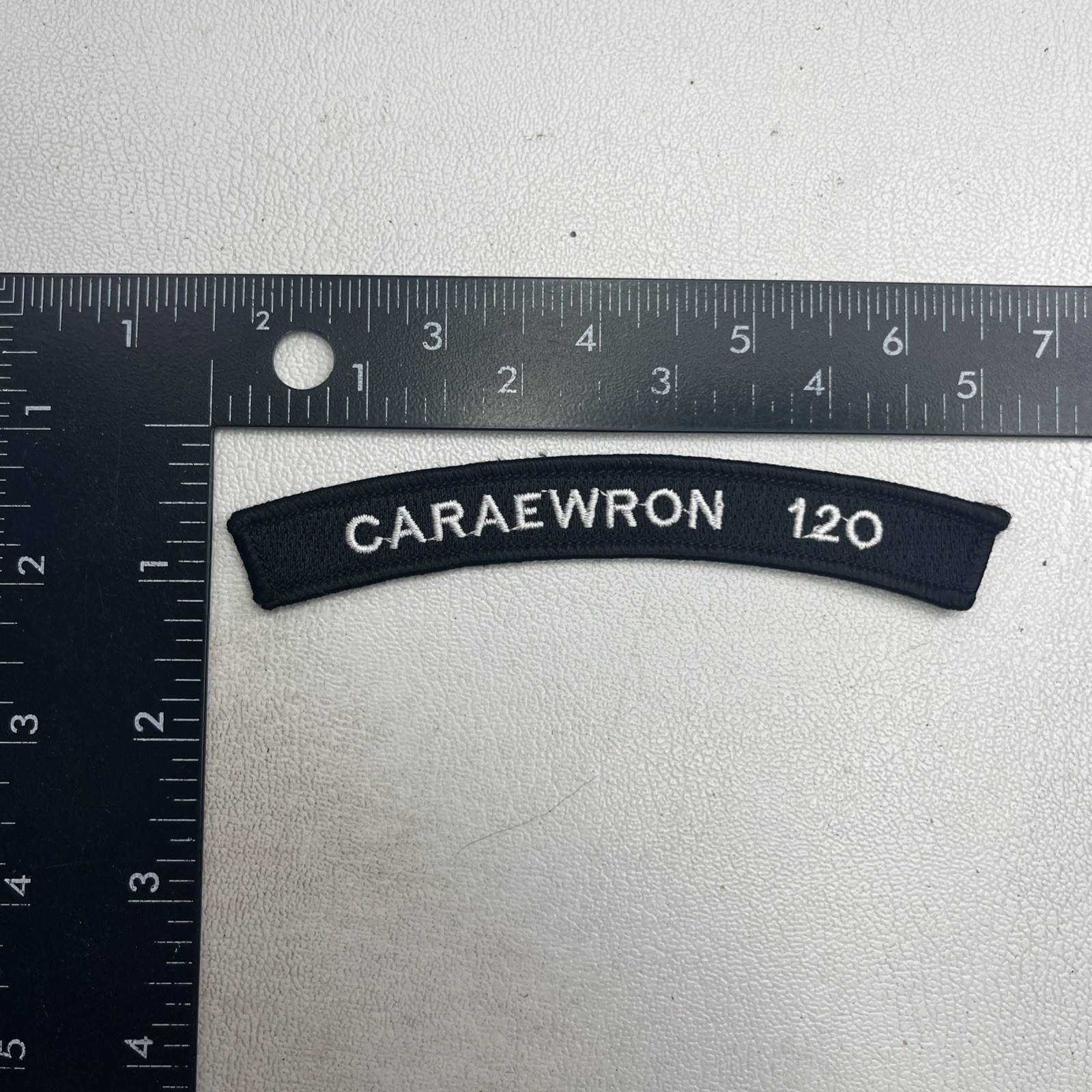 CARAEWRON 120 Navy Tab Patch (Got 2nd Hand, But Not Old) C01M