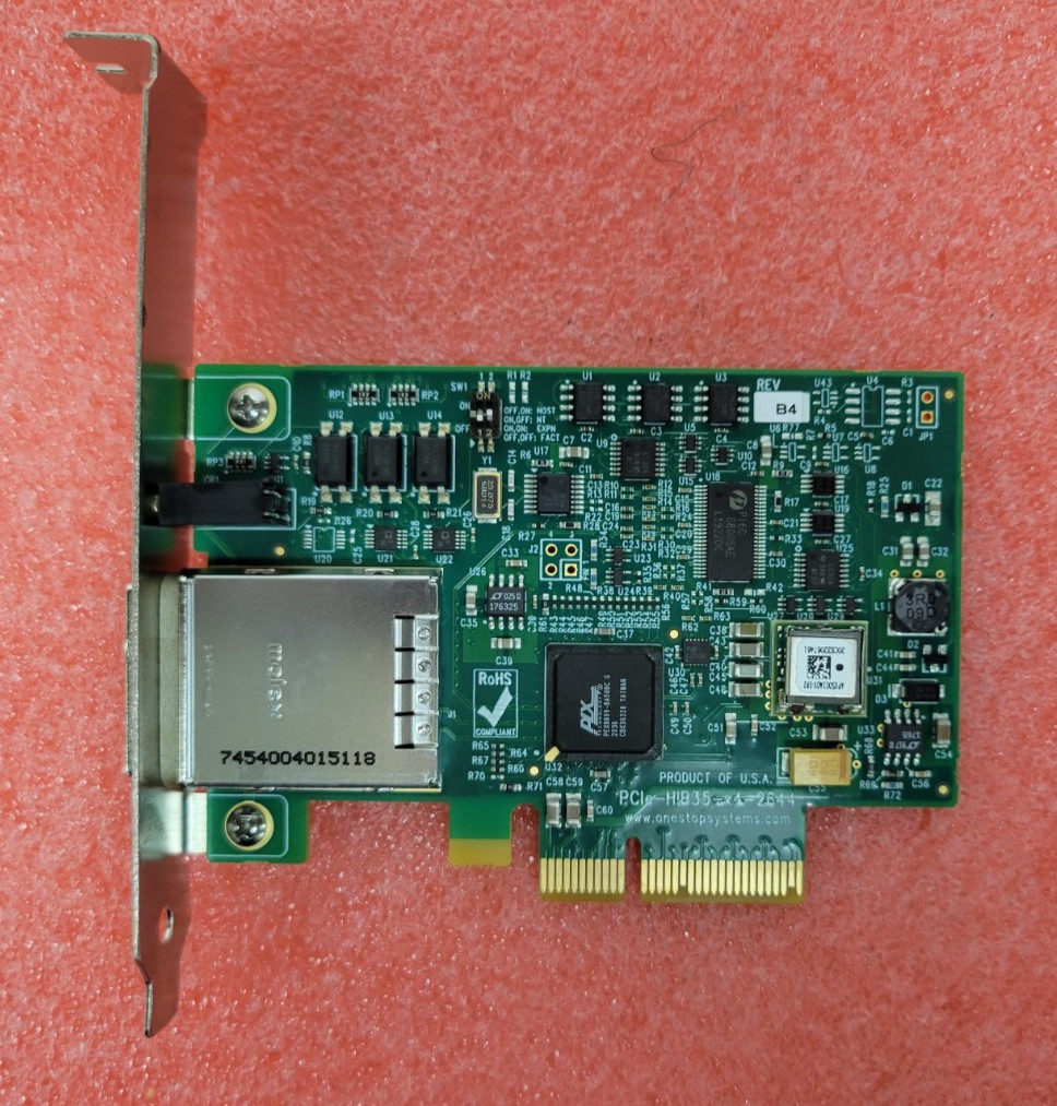 One Stop Systems PCIe-H1B35-x4-2644 Switch-Based Adapter *New* | O438*