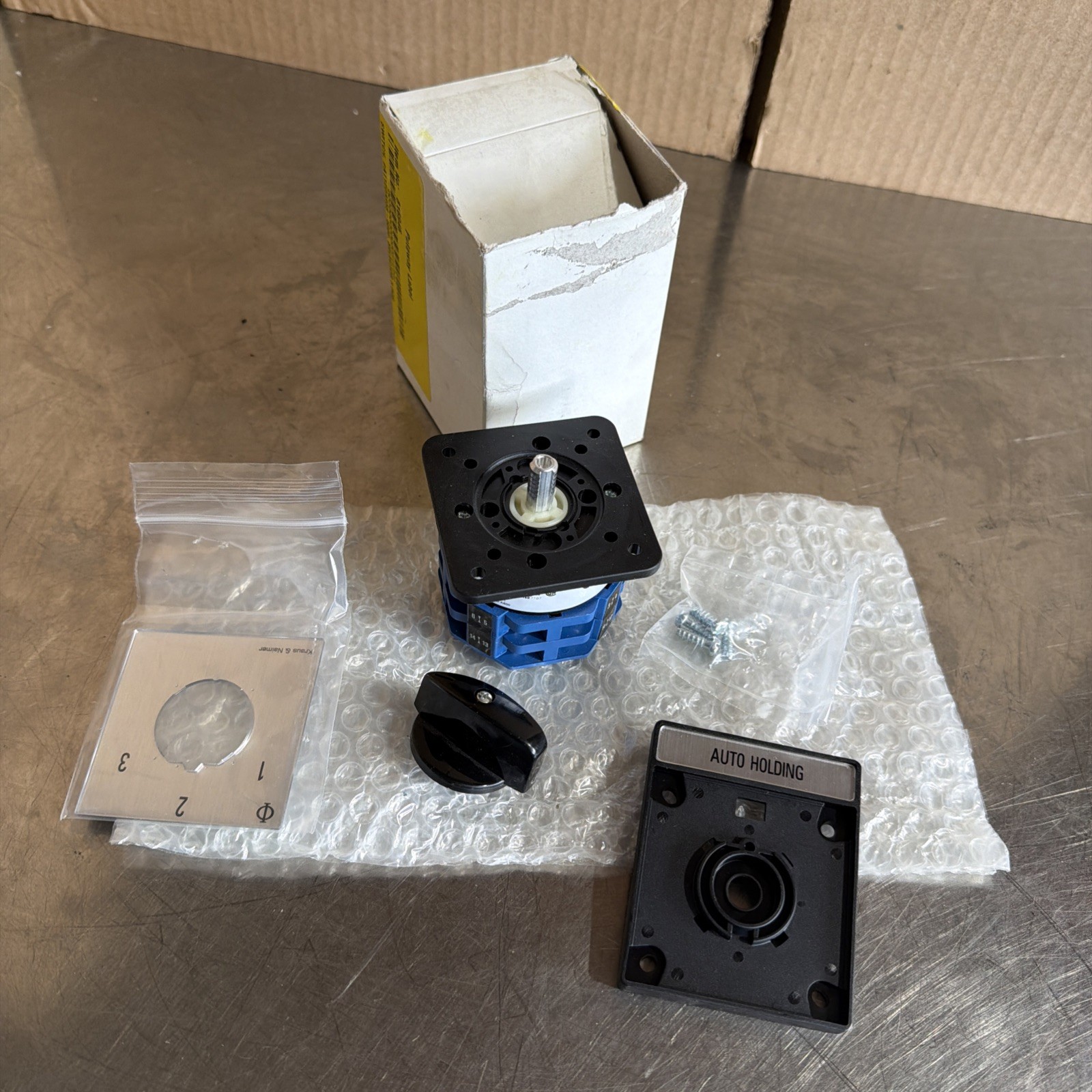 KRAUS & NAIMER A112DA958-600E, Selector. Nos Surplus