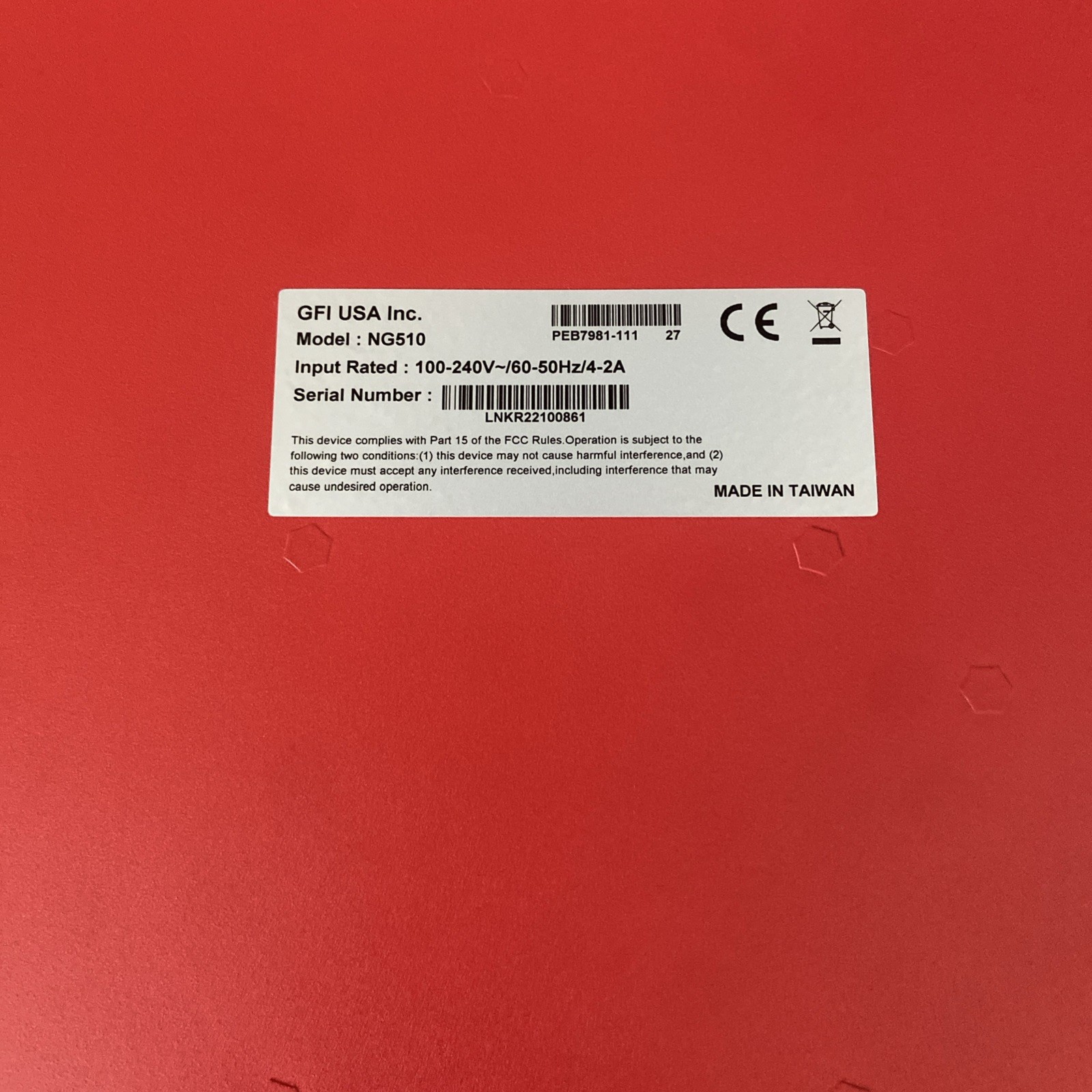 Kerio Control NG510 Security Appliance/Firewall/VPN Device