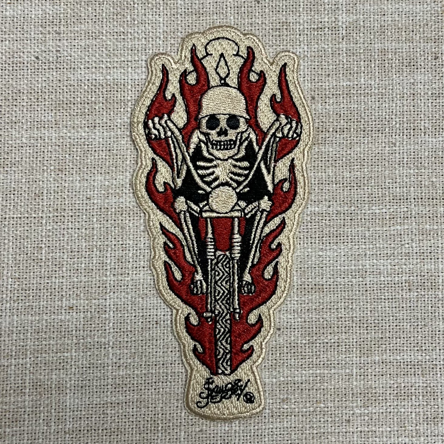 Sailor Jerry “Skeleton Rider” Patch (Limited Edition)