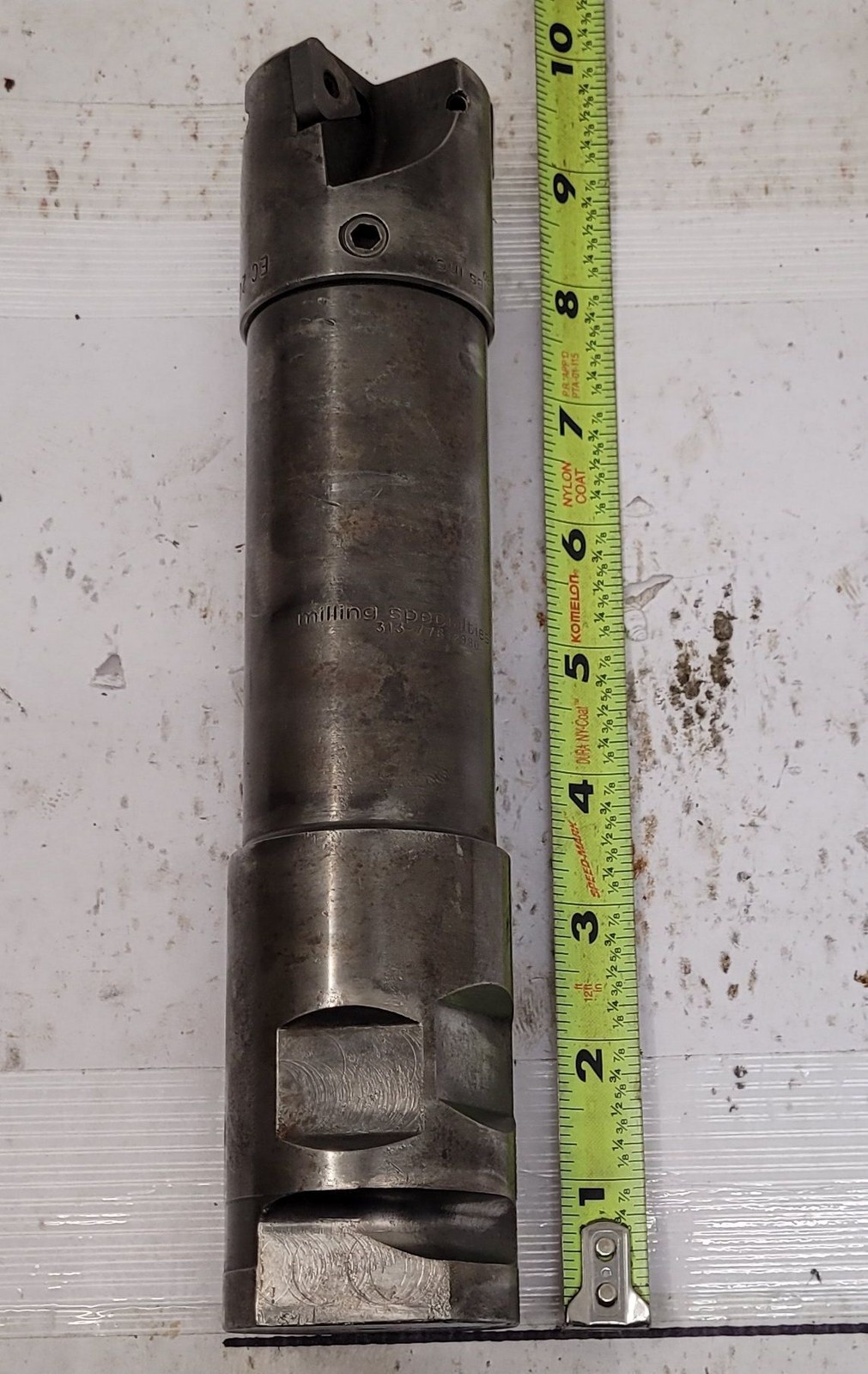 Milling Specialties Inc EC 20 TO Indexable Face Mill with 2" Adapter