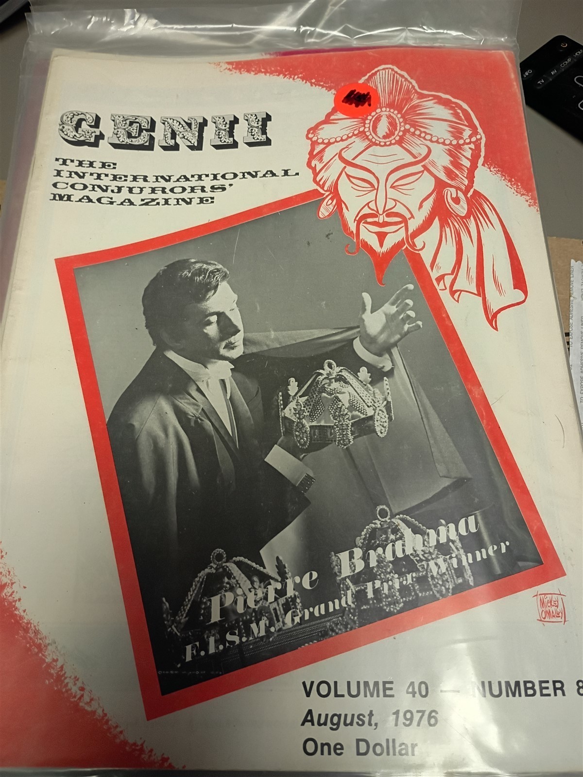 Pierre Brahma Genii Magazine Issue 1976 #3