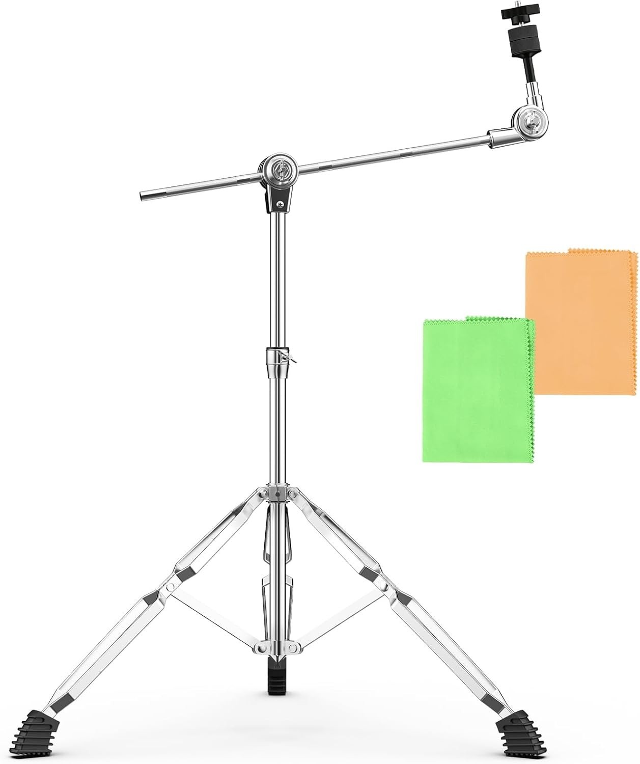 Boom Cymbal Stand, Adjustable Cymbal Stand Boom Stand for Drum Hardware Percu...