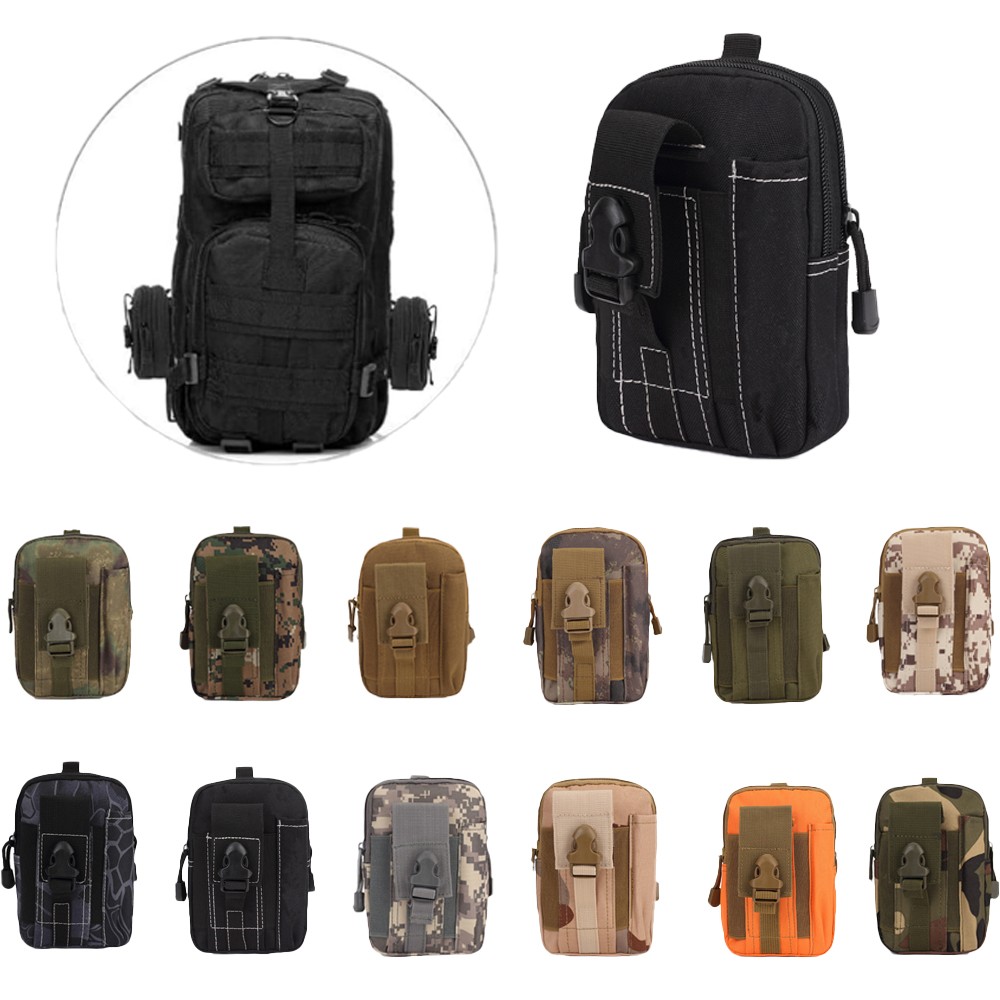 Tactical Molle Pouch Daily Carry Utility Gadget Belt Waist Bag Pocket Organizer