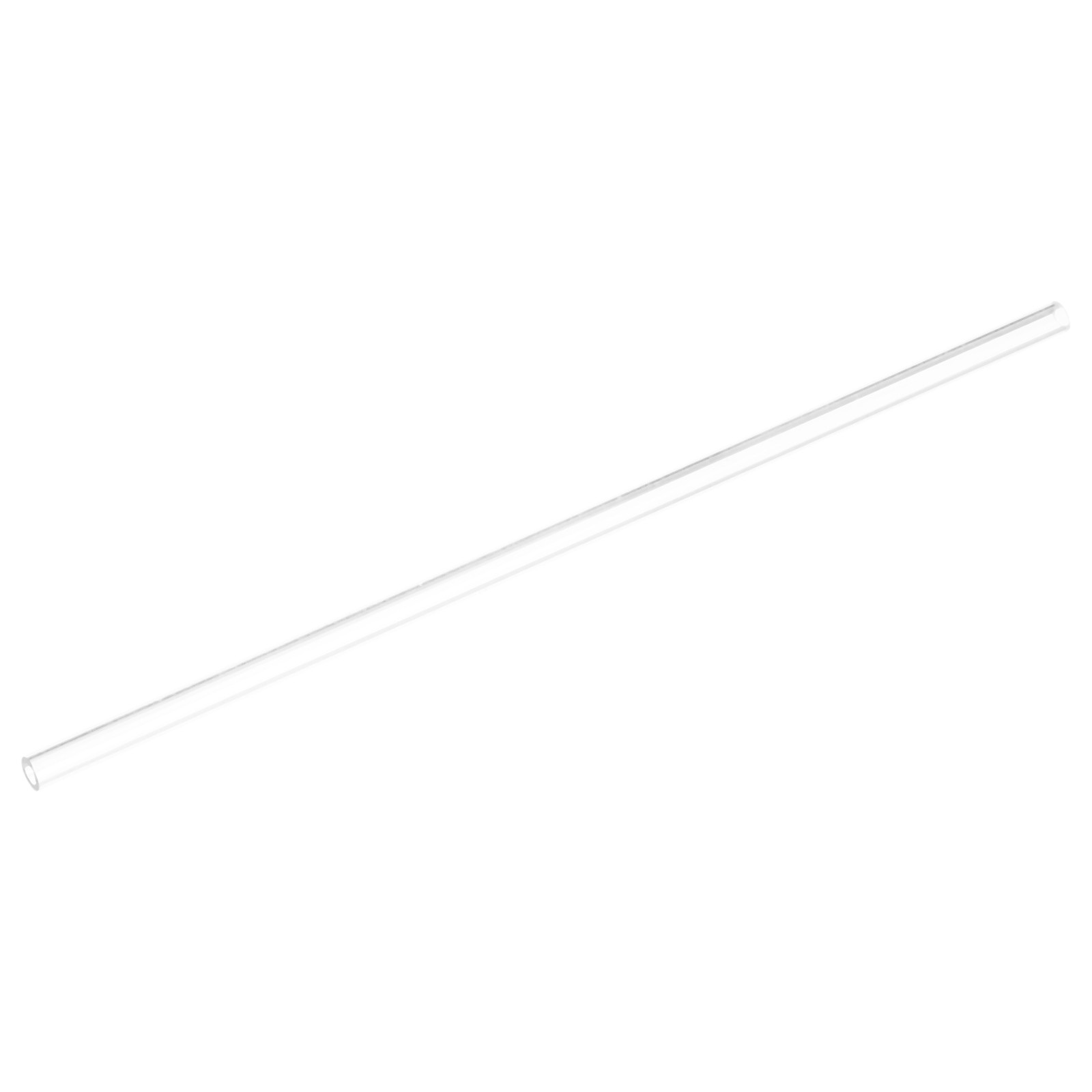 2pcs Clear Rigid Tubing Pipe 5.6mm ID x 8.8mm OD 305mm Plastic Tube