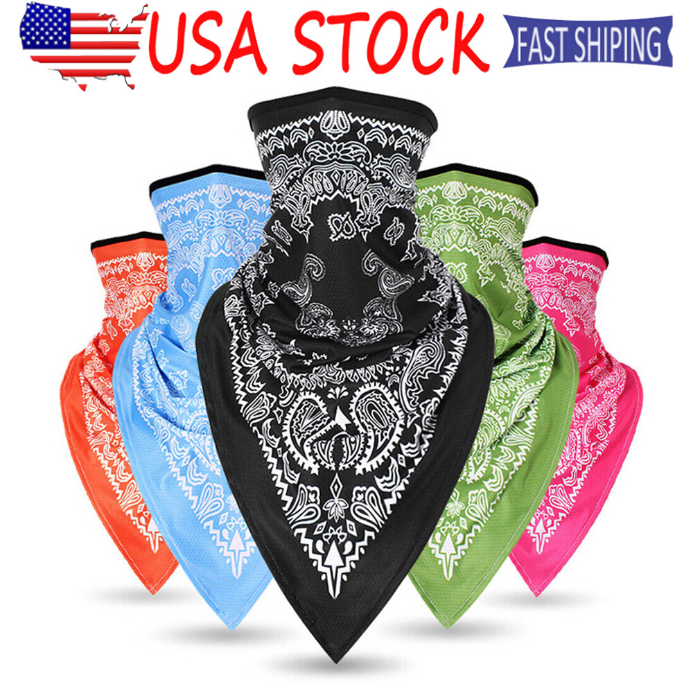 Cycling Full Face Mask Bandana Bicycle Cover Sports Tube Scarf Balaclava Mask US