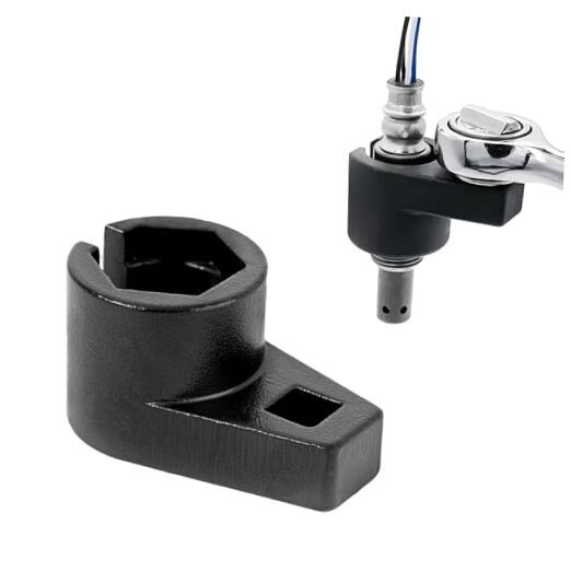 Offset Oxygen Sensor Socket - 3/8 Inch Drive by 7/8 Inch 22mm Oxygen Sensor