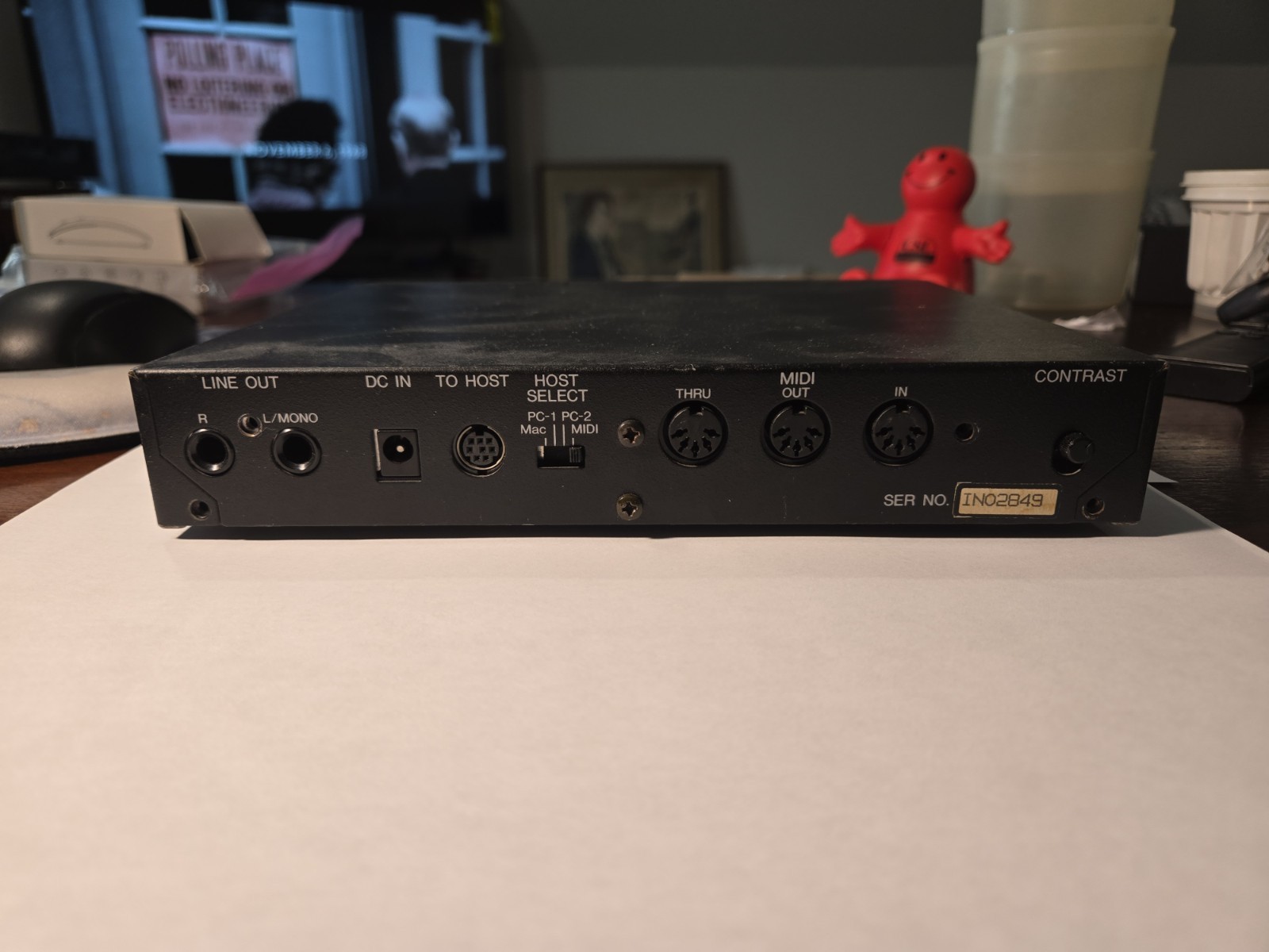 Yamaha TG100 Tone Generator Vintage Midi Sound Module UNTESTED