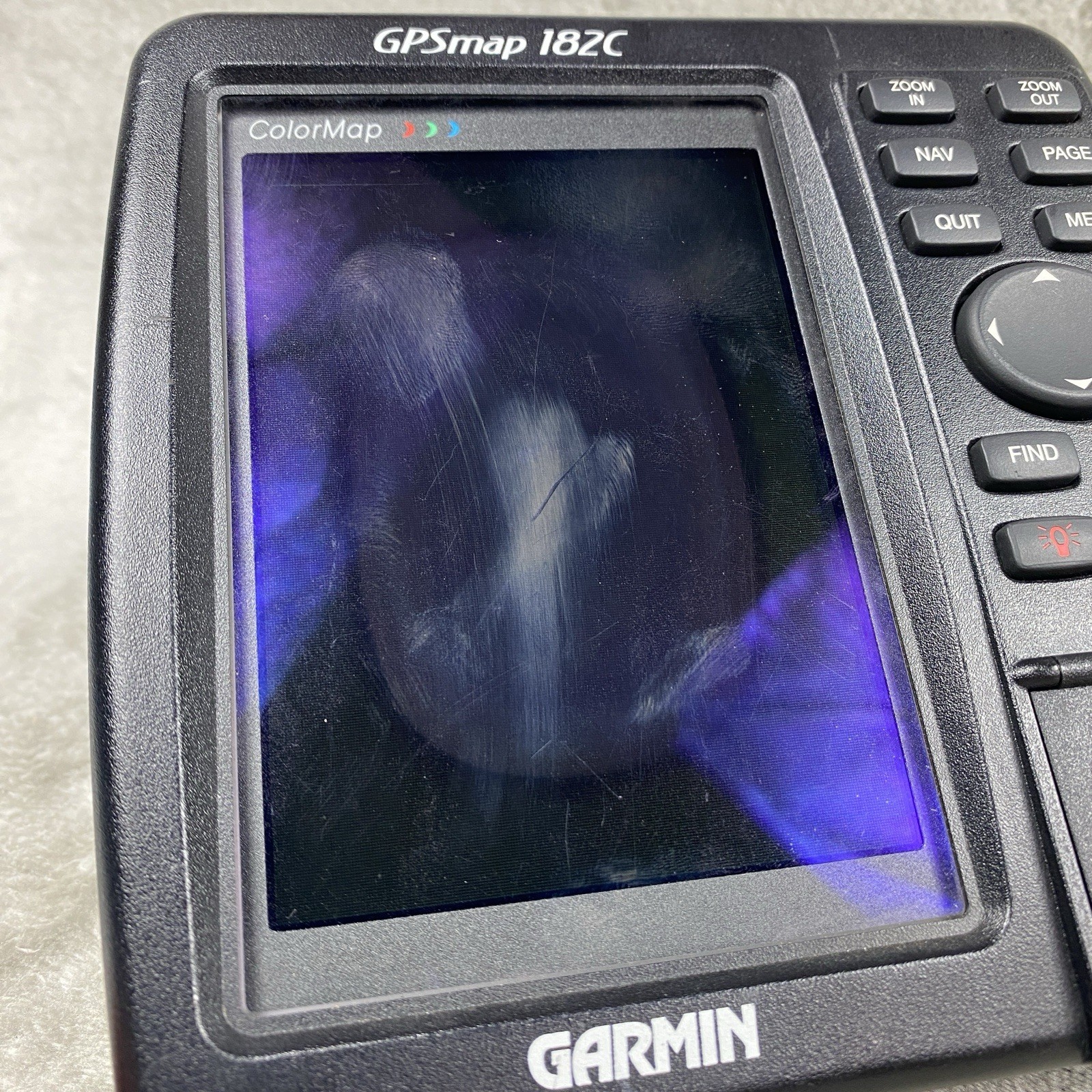 Garmin GPSmap 182C Fish Finder **AS IS** UNTESTED - UNIT ONLY
