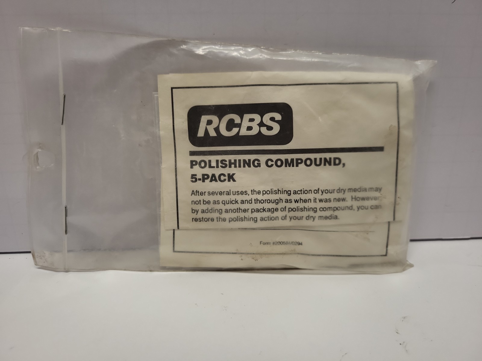 RCBS POLISHING COMPOUND 5/PK