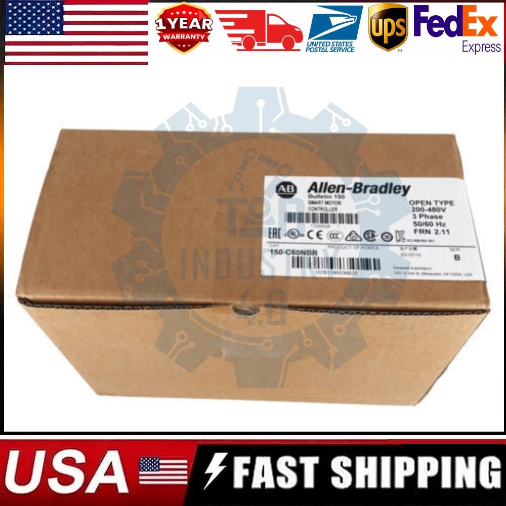 AB SMC Smart Motor Controller 150-C60NBR Sealed In Stock 150C60NBR US Free Tax