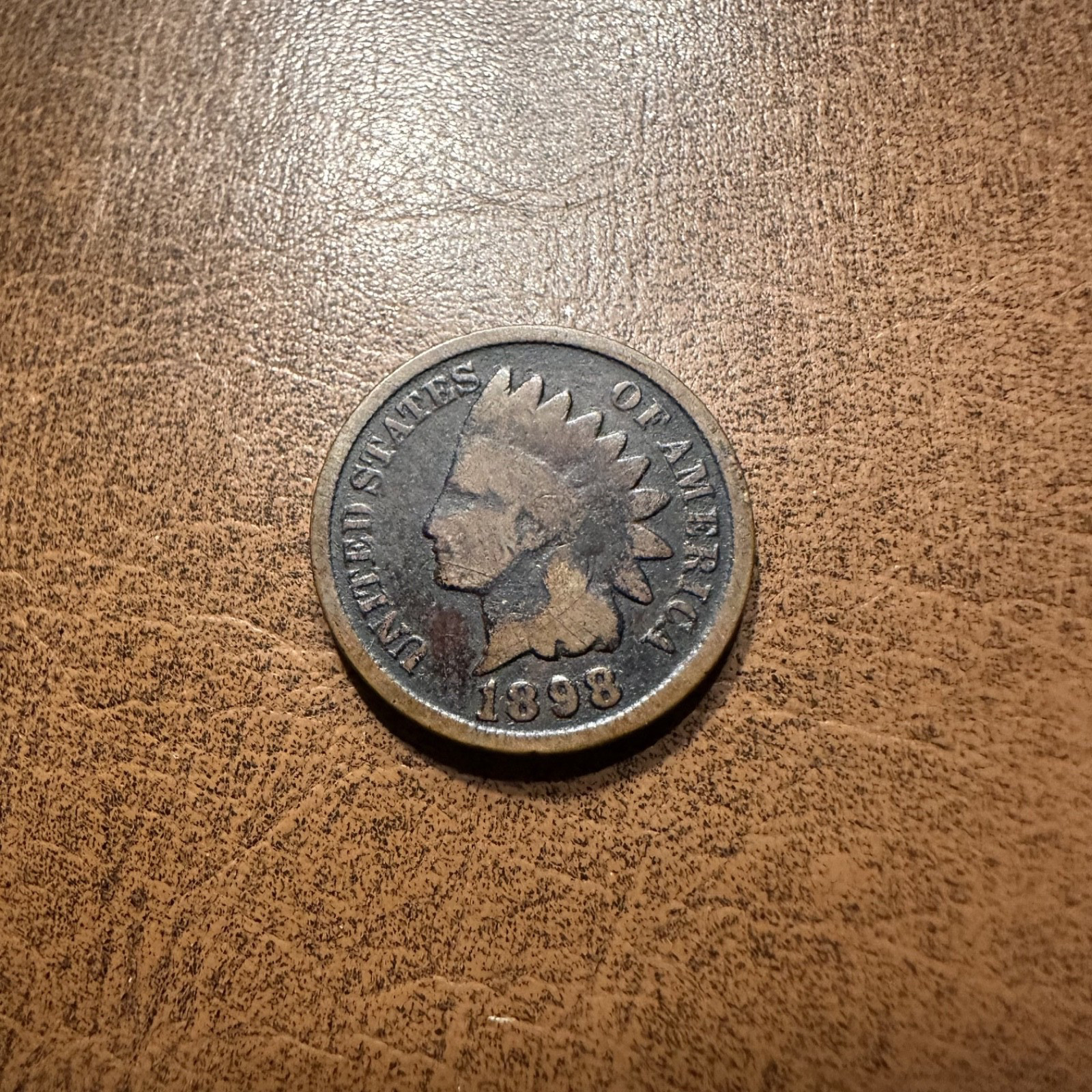 1898 Indian Cent Penny BN