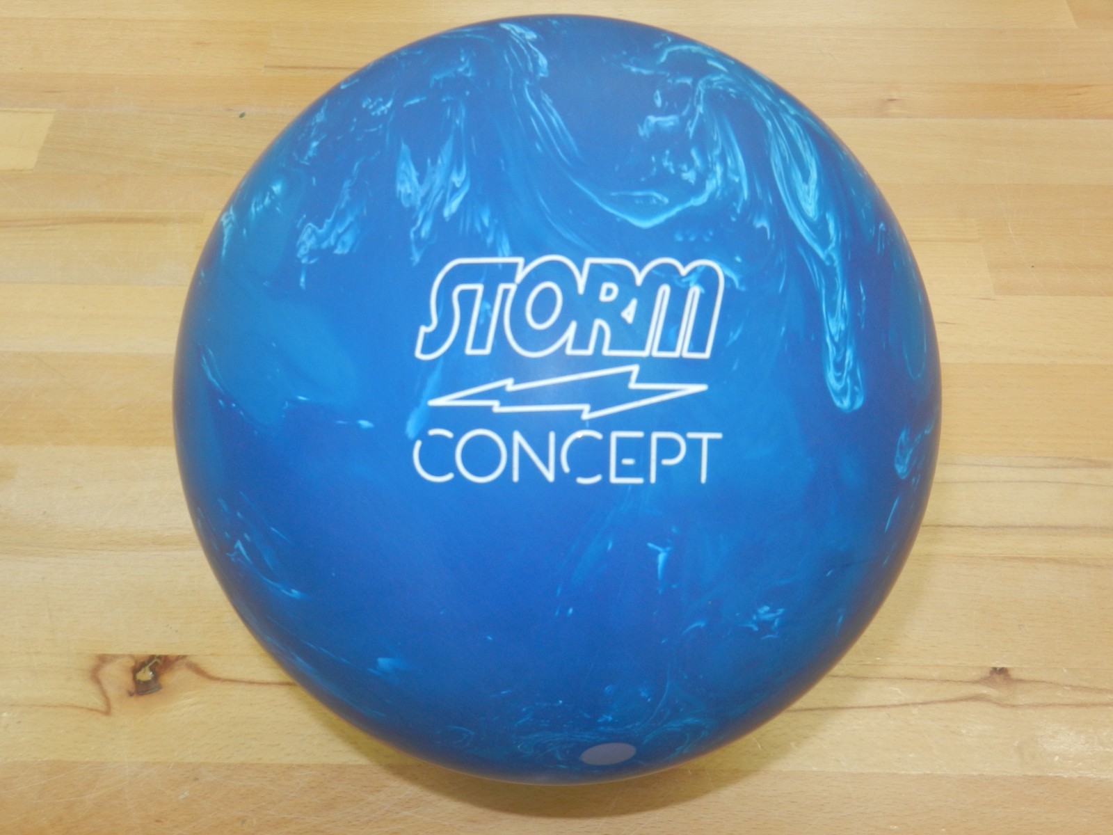 NIB 12# Storm Concept Bowling Ball w/Specs of 12.3/3-3.5" Pin/3.43oz TW