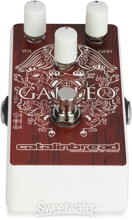 Catalinbread Galileo Treble Boost/Overdrive Pedal - Red Special