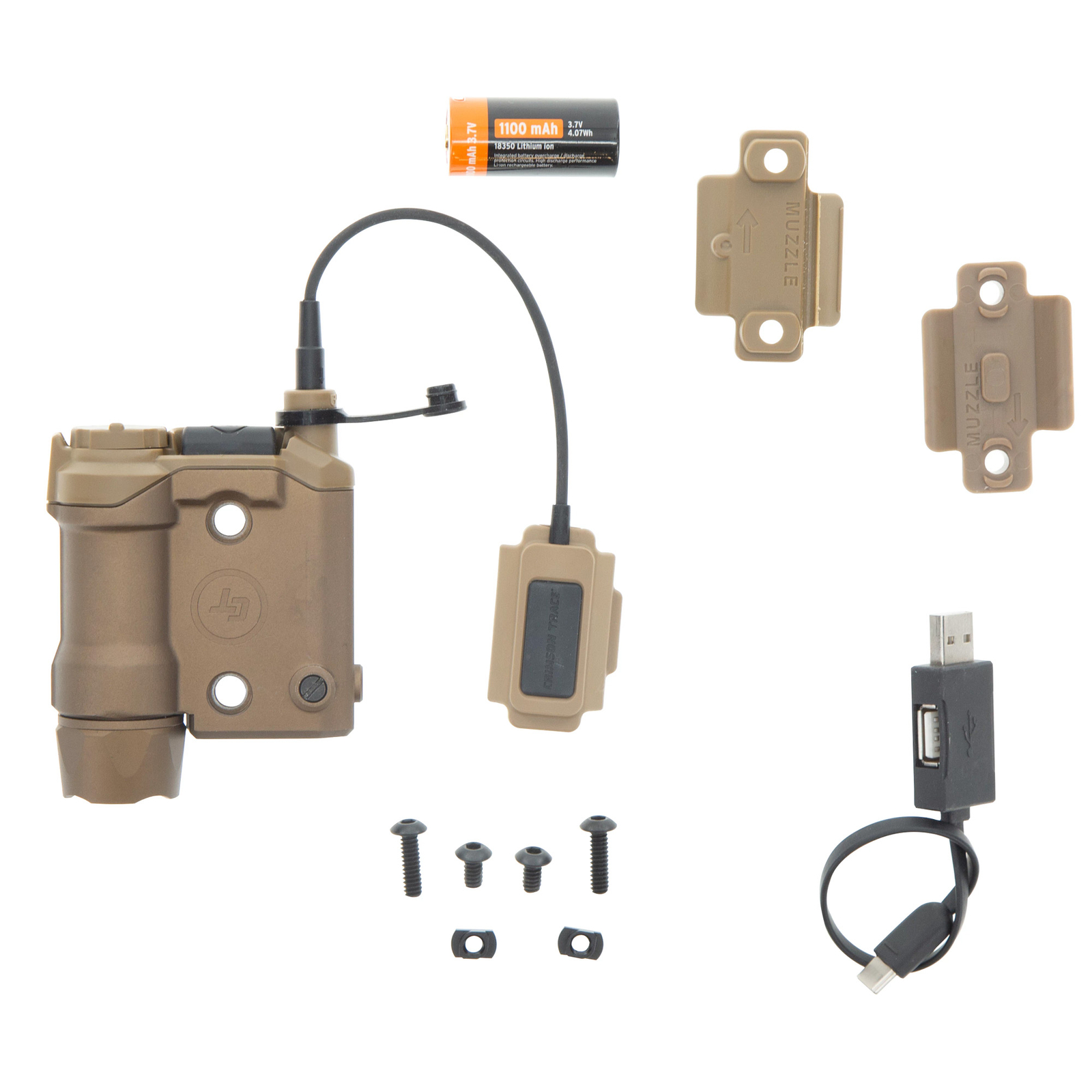 Crimson Trace CMR-301 Rail Master Pro Universal Laser Sight and Tactical Light (