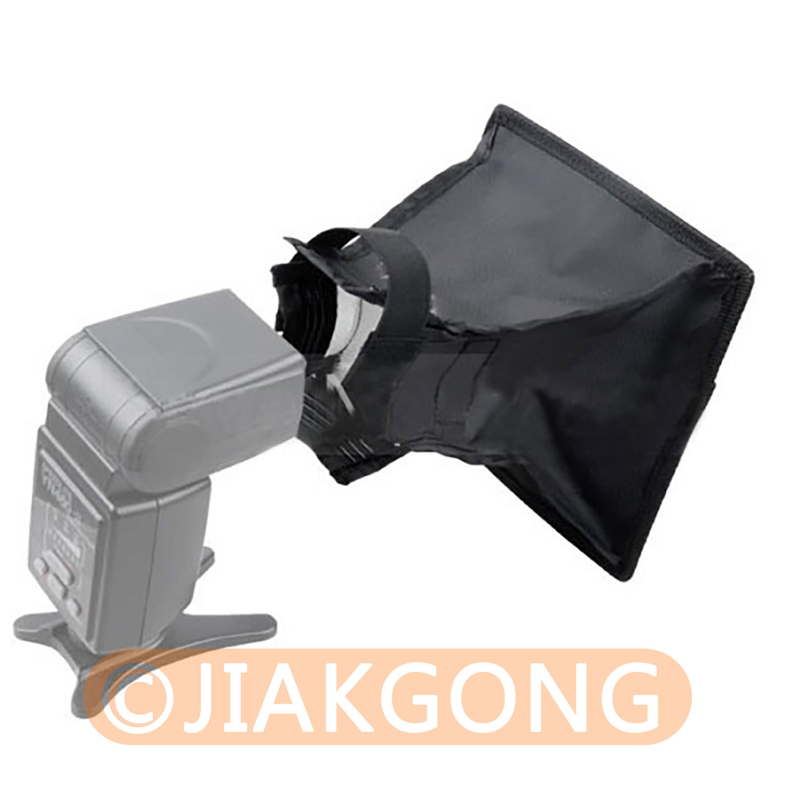 Portable 15*17cm Flash Diffuser Mini Flash Softbox for DSLR Camera