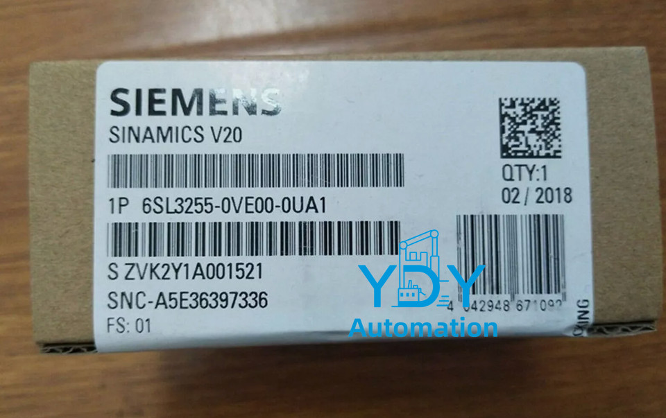 1PC Siemens 6SL3255-0VE00-0UA1 6SL3 255-0VE00-0UA1 New In Box Expedited Shipping