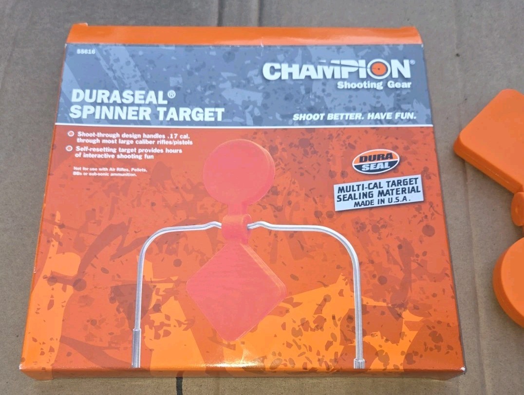 Champion shooting gear duraseal spinner target