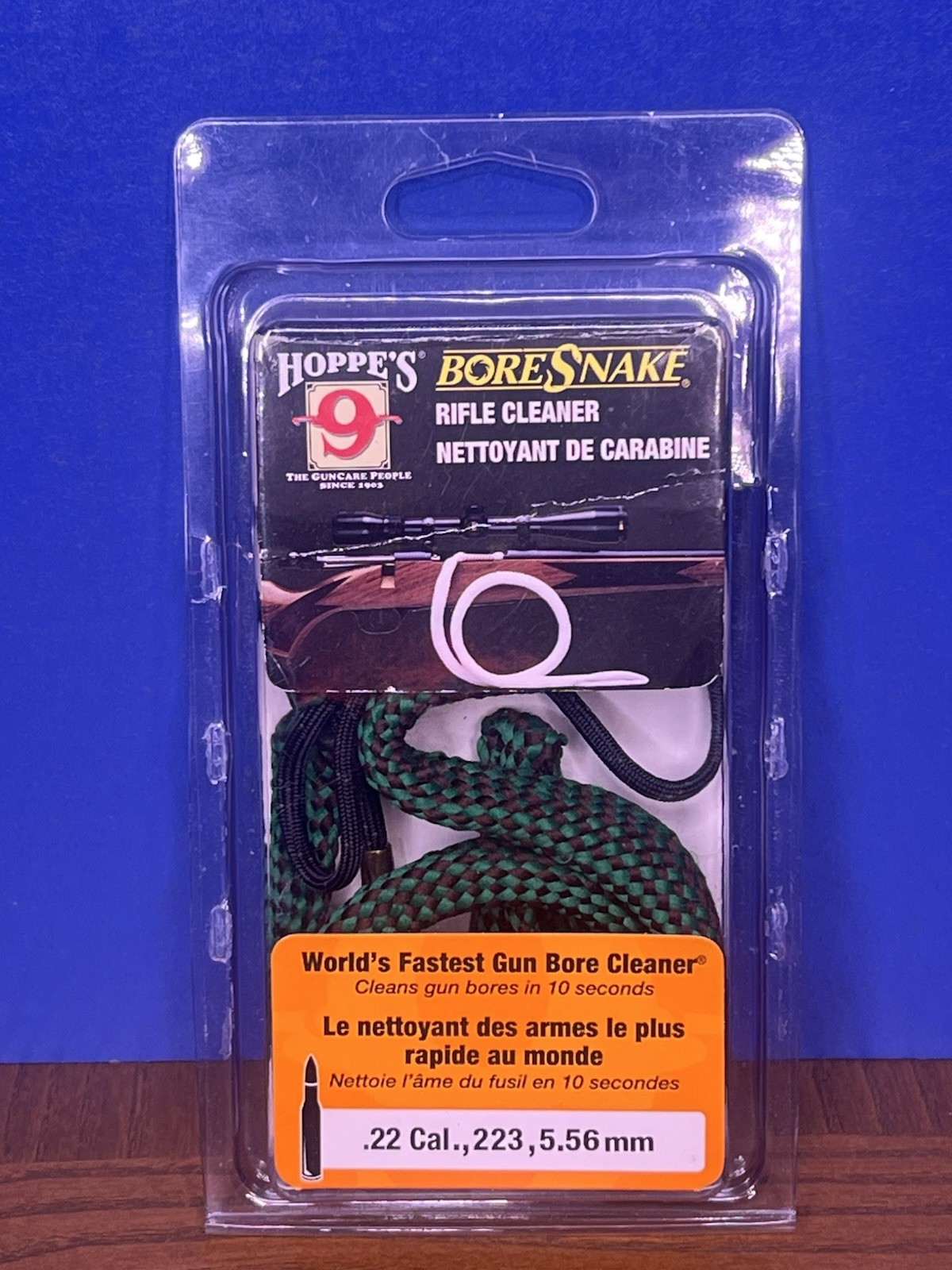 Hoppe's Bore Snake Rifle Cleaner for .22 Cal., 223, 5.56 mm Brand New W3