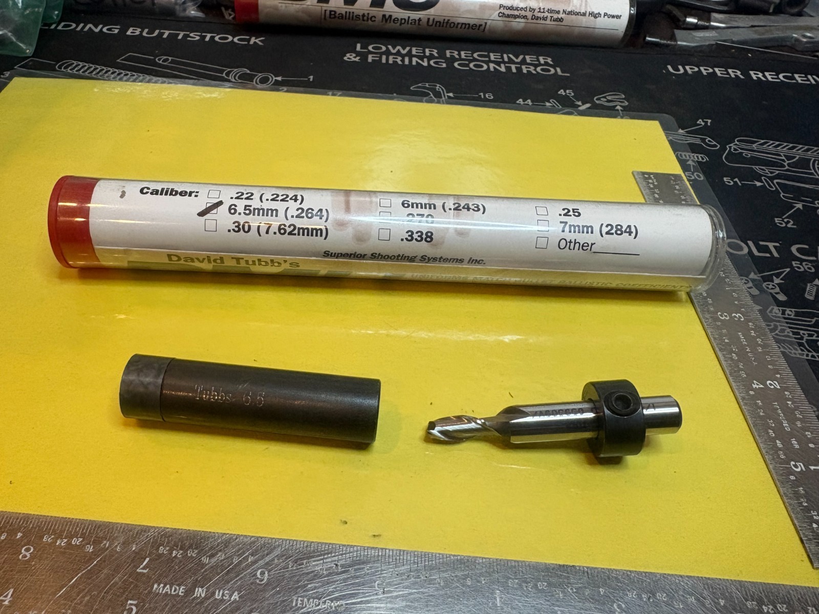 David Tubb BMU Ballistic Meplat Uniformer Trimmer 6.5 mm (.264) Lot#300