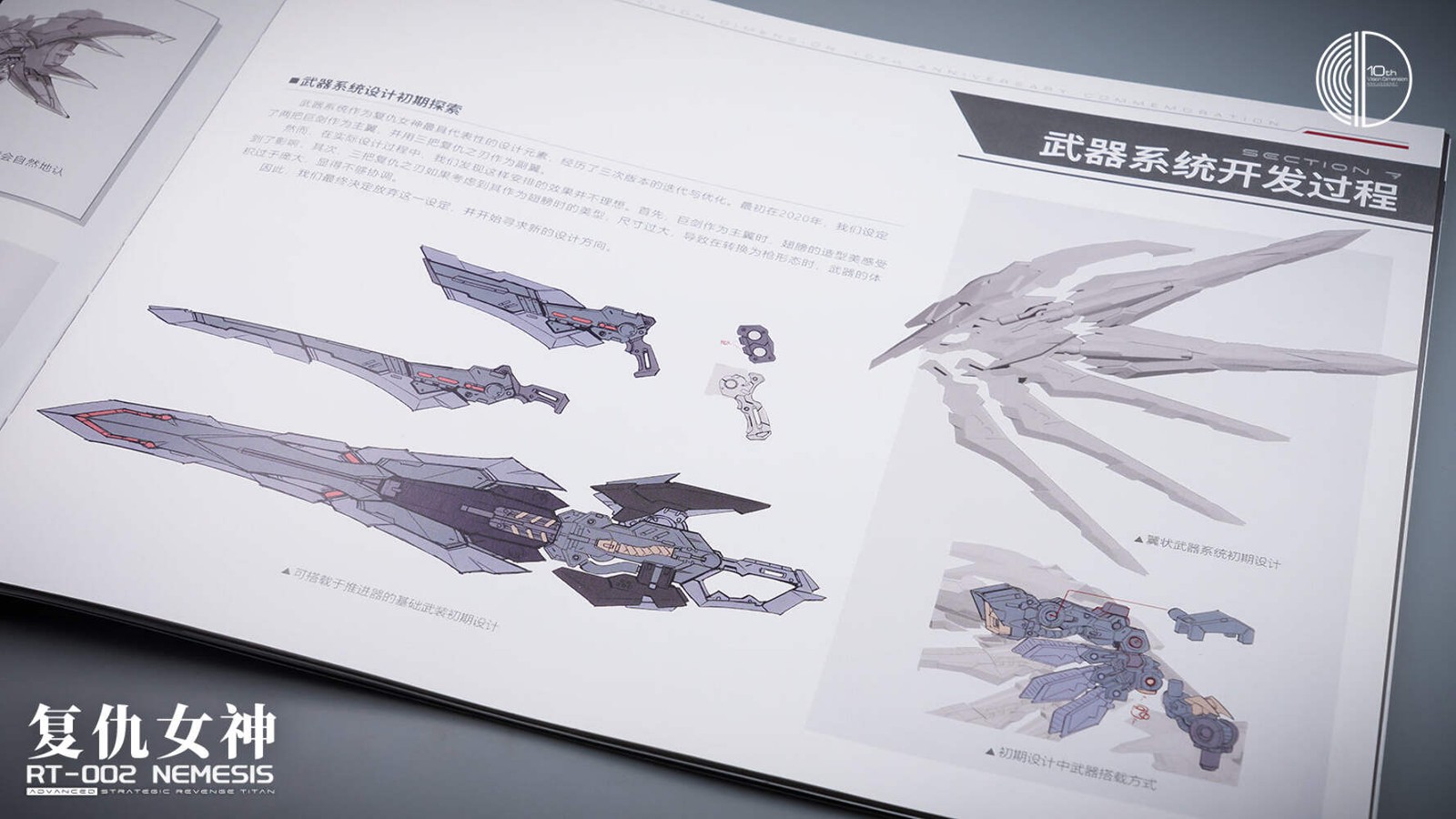 [BACKORDER] Infinite Dimension 1/100 RT-002 Nemesis Model Kit