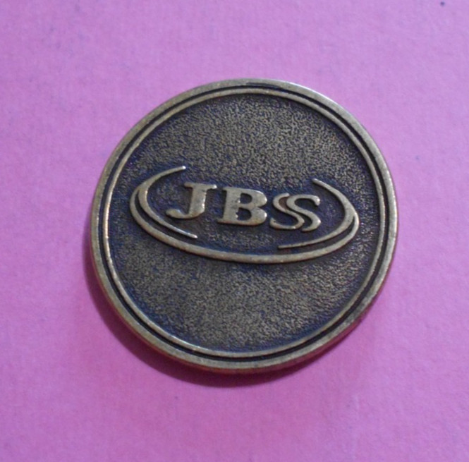 JBS Foods collectors token USA coin Believing Makes The Difference medallion