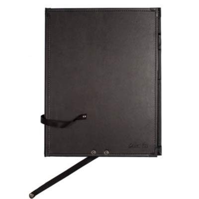 Rondofile Choral Pro - PU Leather Choir Folder Black