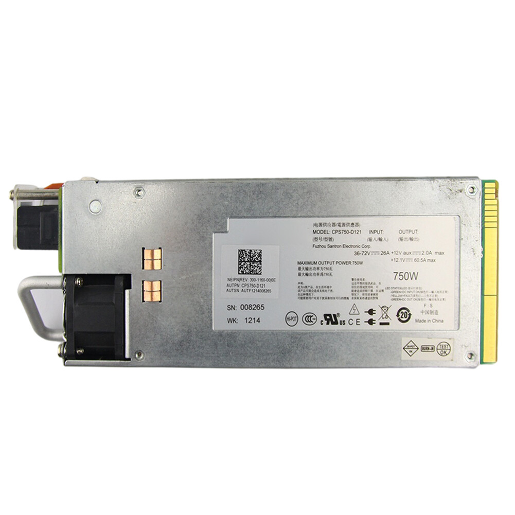 For DELL R510/R910 Server DC Power Supply 750W CPS750-D121 6GTF5