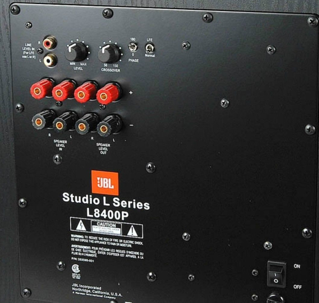 JBL SUBWOOFER Amplifier Diagnostic/Repair Services, Model L8400P And Many Others