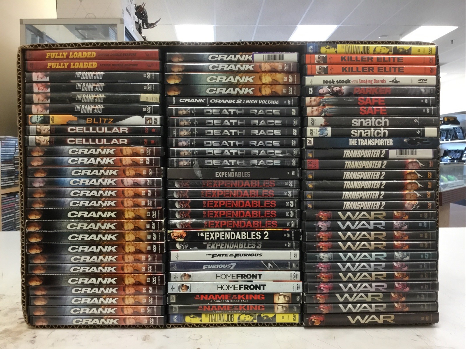JASON STATHAM Movies - You Pick DVD Lot - ($1.99) Each Combine S&H - ACTION WAR
