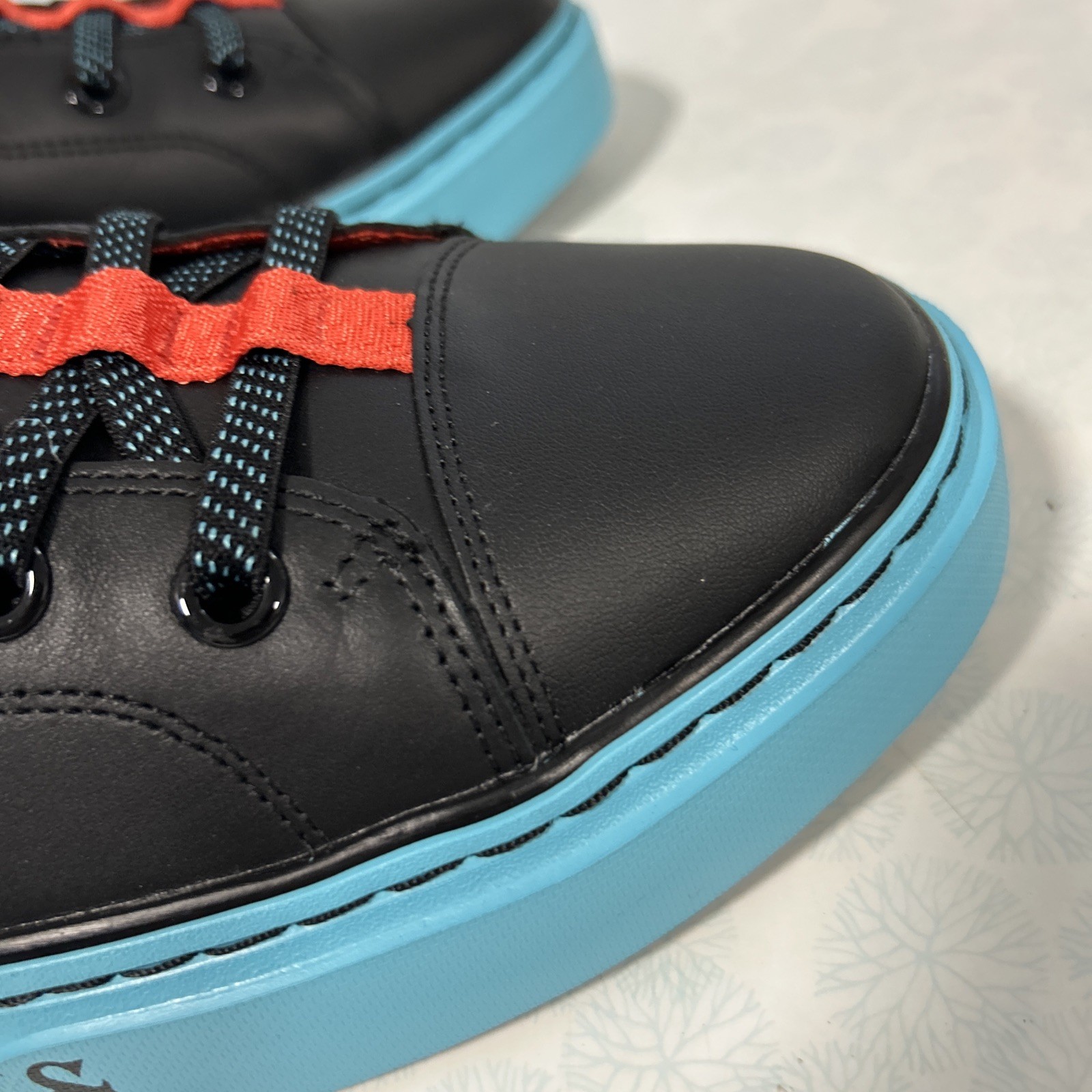 Snoop Dogg One-OG 251035 Men’s 12 Women 13.5 BNIB Black/Turquoise Free Shipping