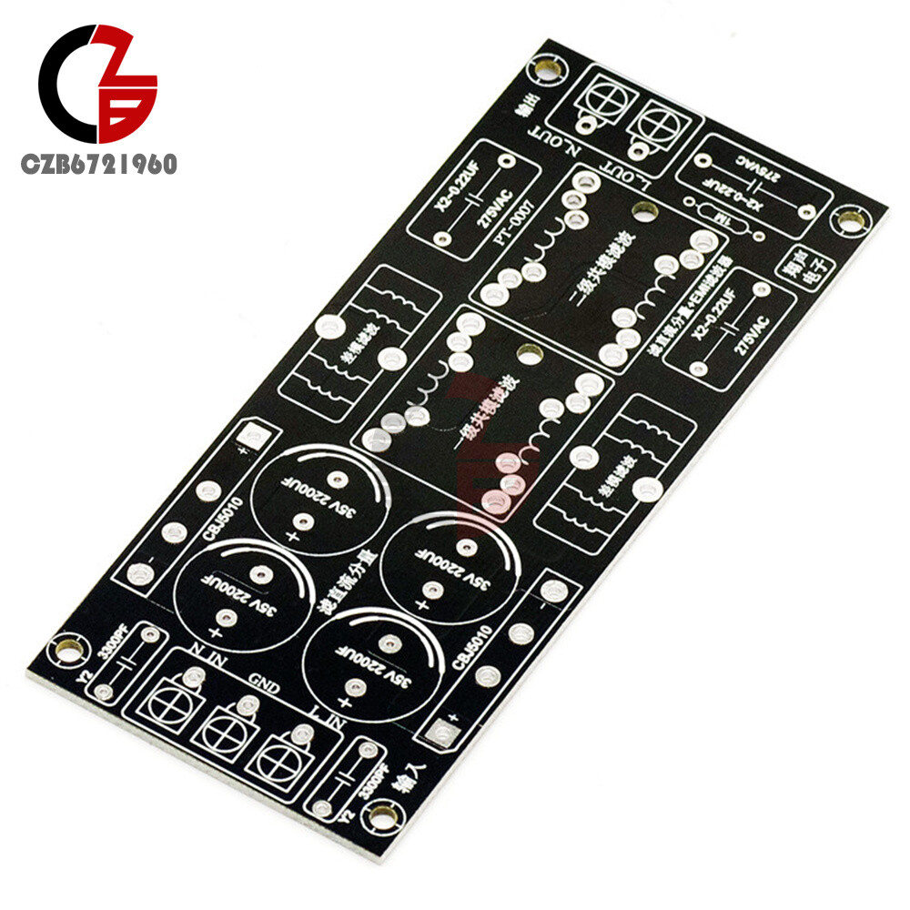 AC110-250V Amplifier Audio Power Filter EMI Filter DC High Current 4A/10A/20A