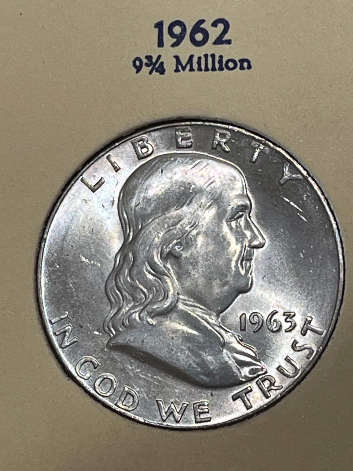 1963-D Franklin Half Dollar
