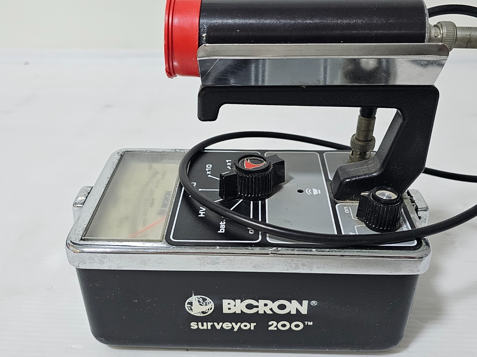 Bicron Surveyor 200 Meter Geiger Counter w/ Probe