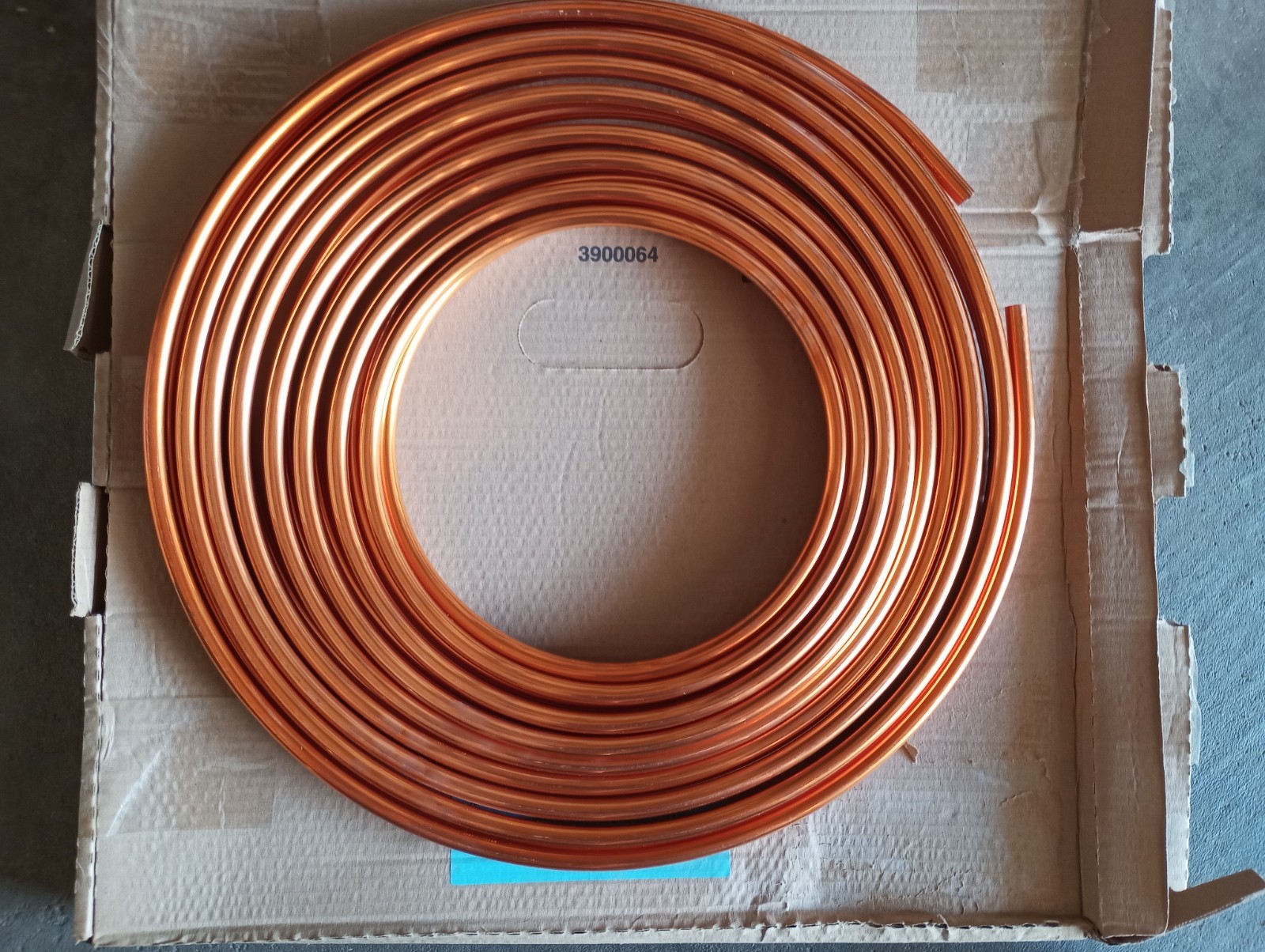 Cambridge-Lee 3/8" L x 60' Copper Refrigeration Tubing Soft Temper Coil USA