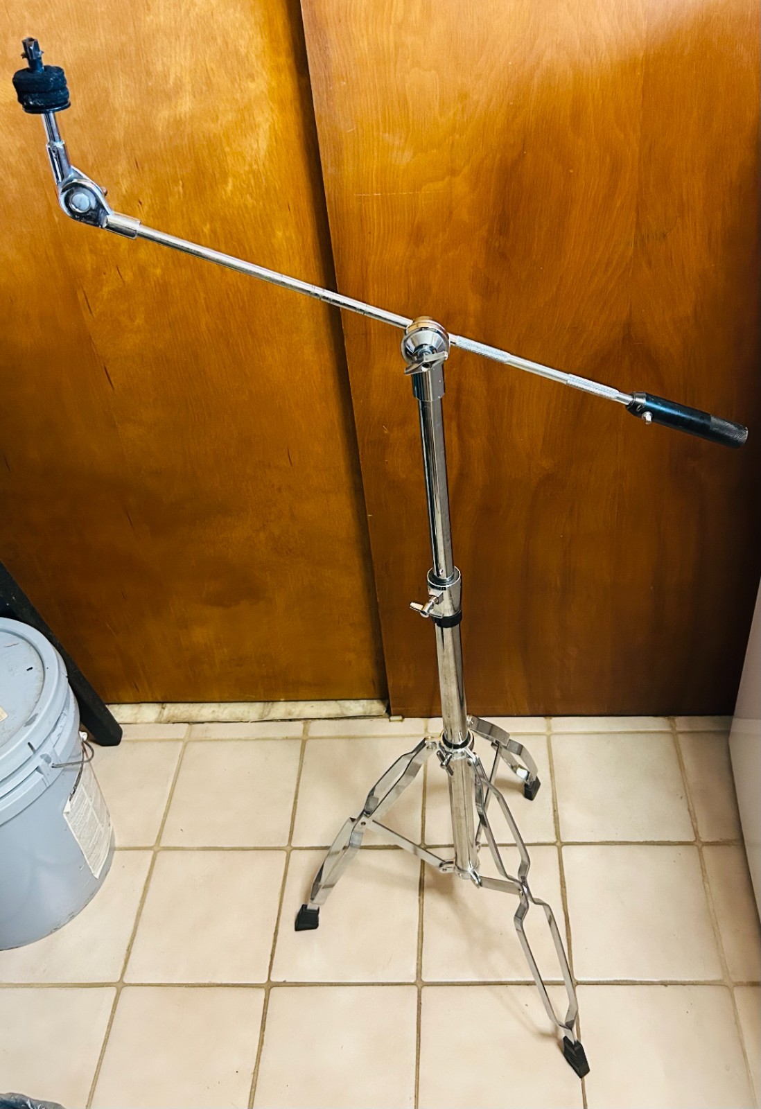 Vintage Double Braced Boom Cymbal Stand (Weighted)