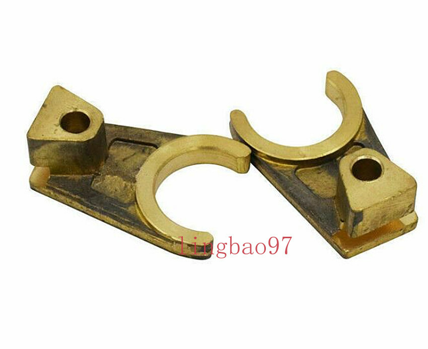 2pcs Turret Milling Machine Copper Pull Copper Gear Fork A65 Mill Parts