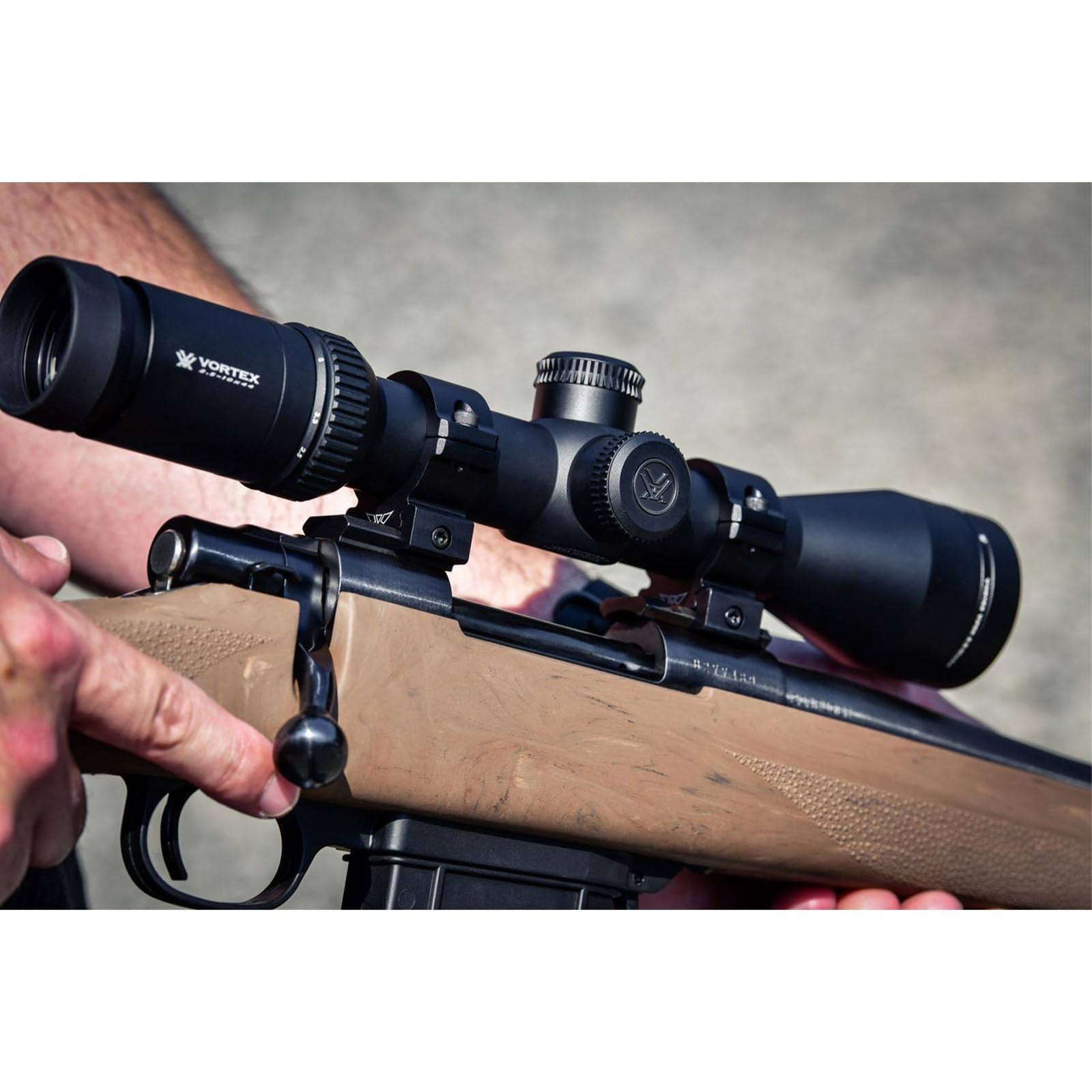 WARNESCOPE Rings 1 Inch High Matte Black