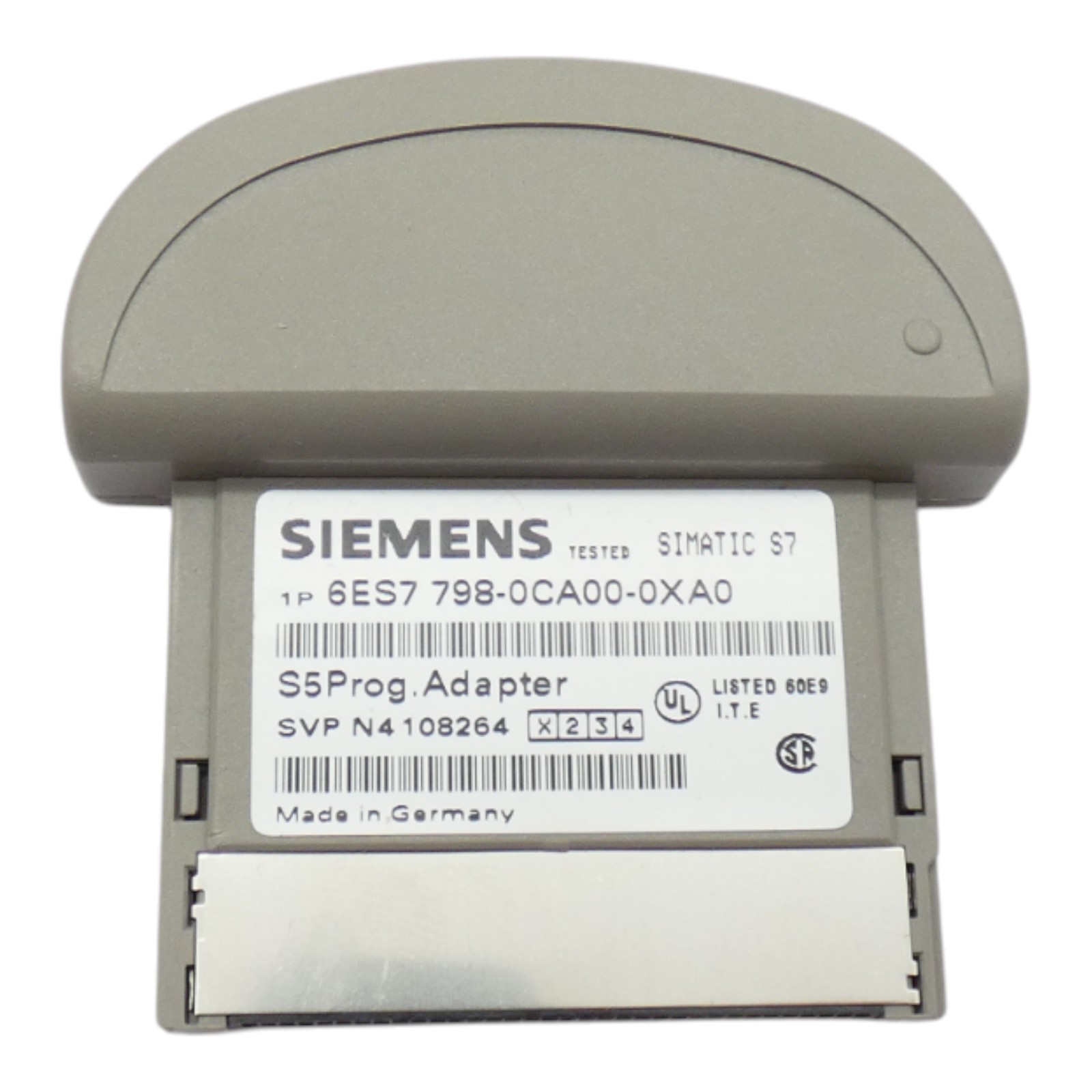 Siemens SIMATIC 6ES7798-0CA00-0XA0 E:01 S5 Programming Adapter -Unused/Original Packaging-