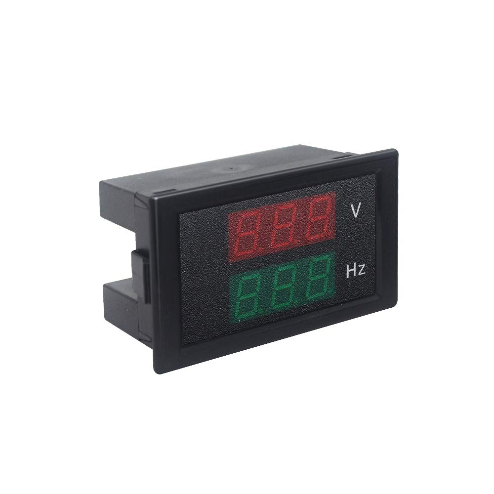 Digital AC Voltmeter Panel-Mounted Instrument Frequency Counter