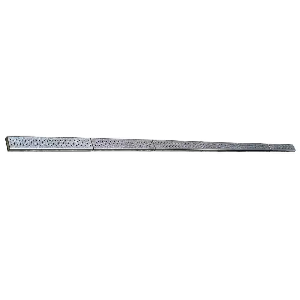2.5 In. H X 96 In. W Wide Metal Pegboard Set Strip Garage Rail Tool Organizer Se