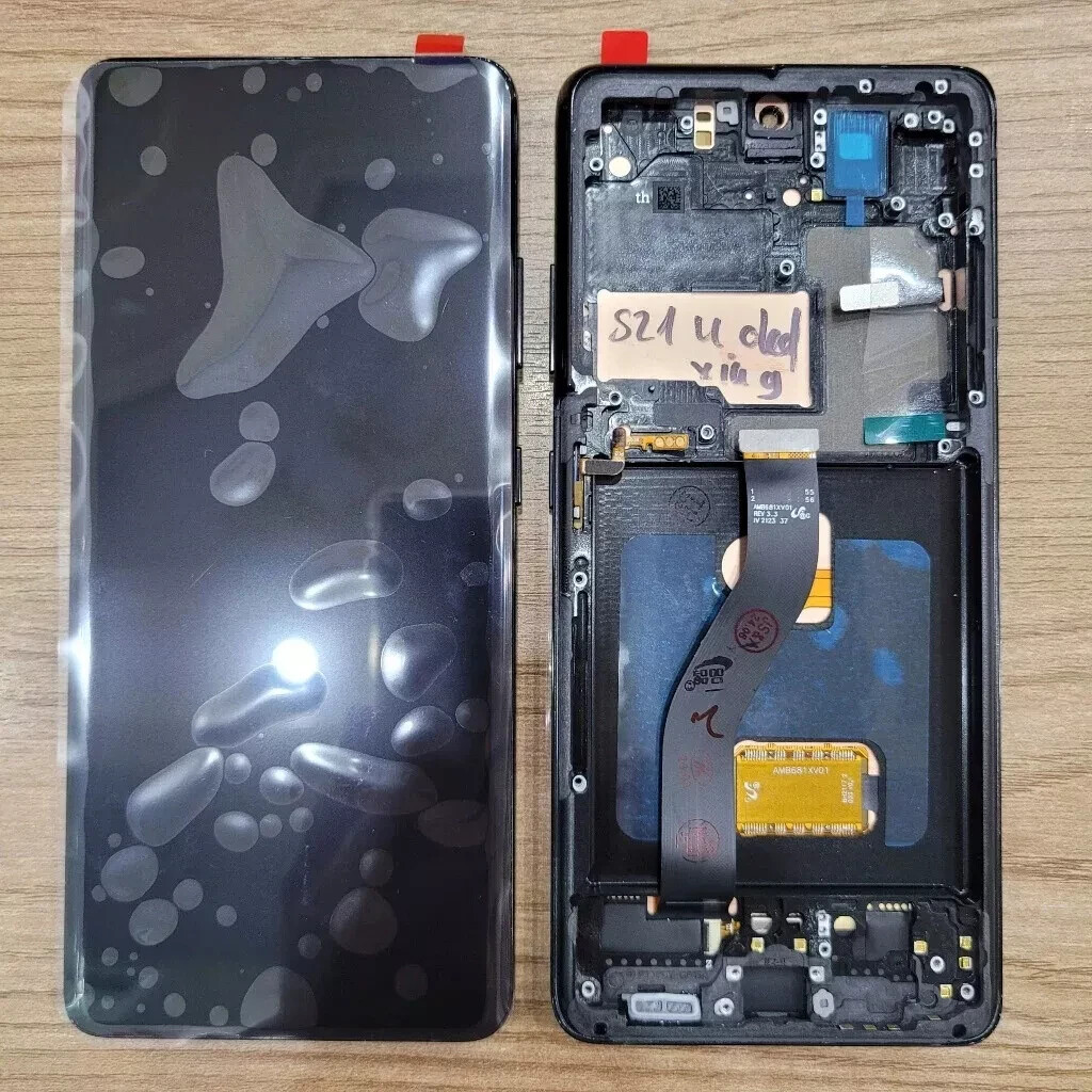 Genuine OLED For Samsung Galaxy S21 Ultra 5G G998B LCD Display Screen Digitizer
