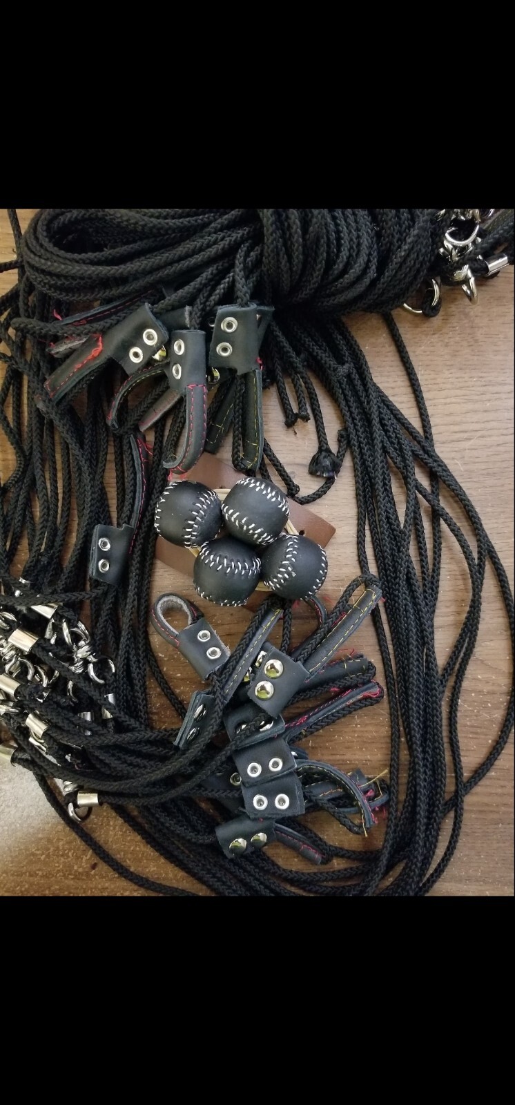 4 Tie Cords Calzas And 4 Breeding Muffs  Poultry Botanas Chicken Gallos