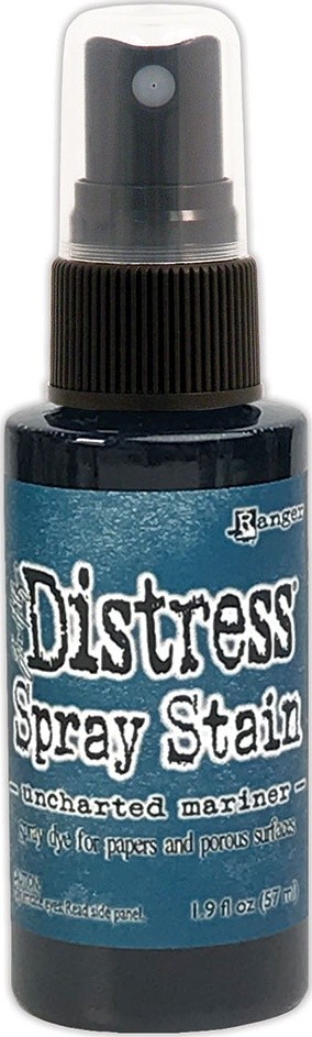 Tim Holtz Distress Spray Stain 1.9oz-Uncharted Mariner
