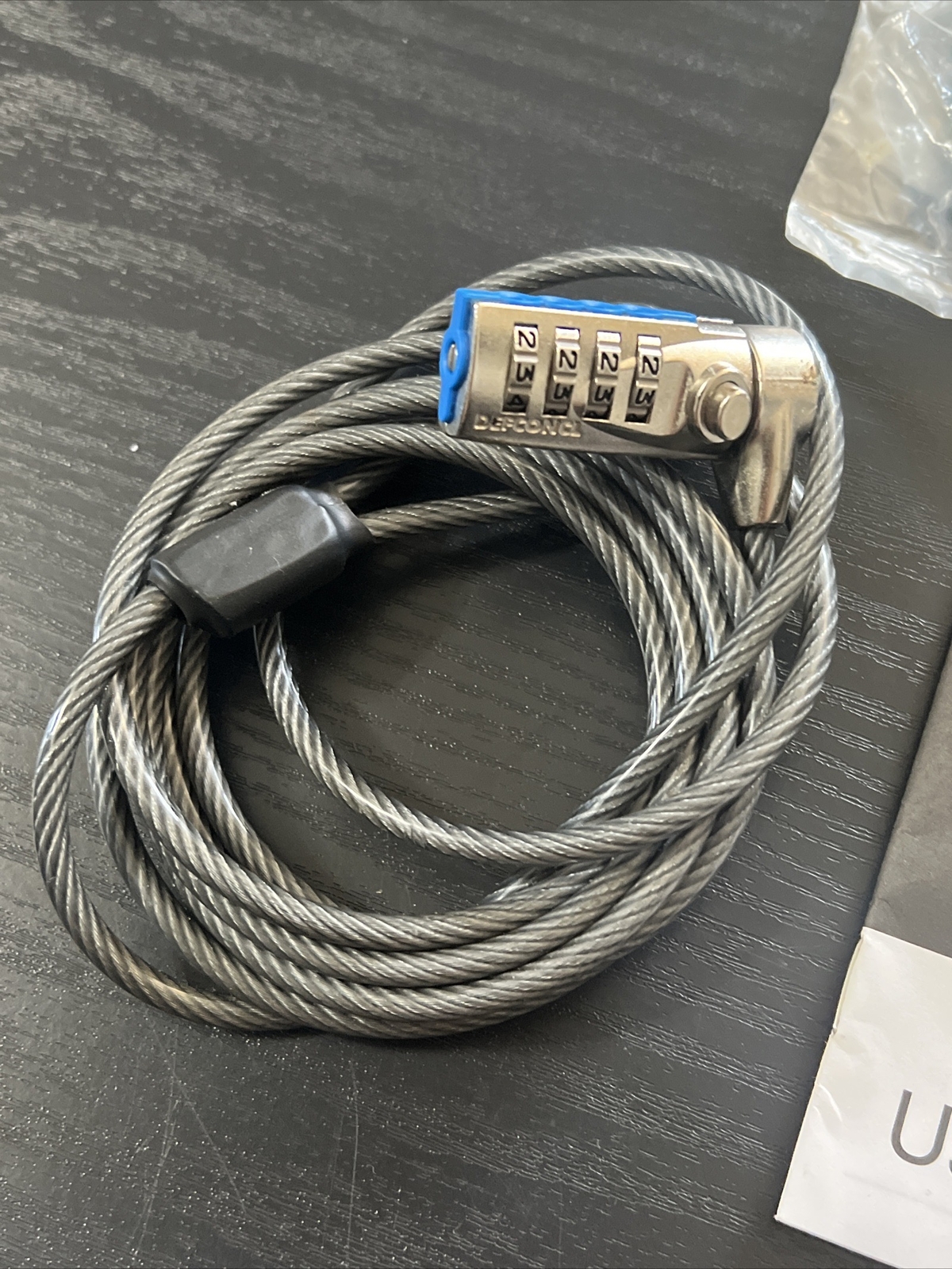 Targus Notebook Security Defcon CL Combo Cable Lock For Your Laptop