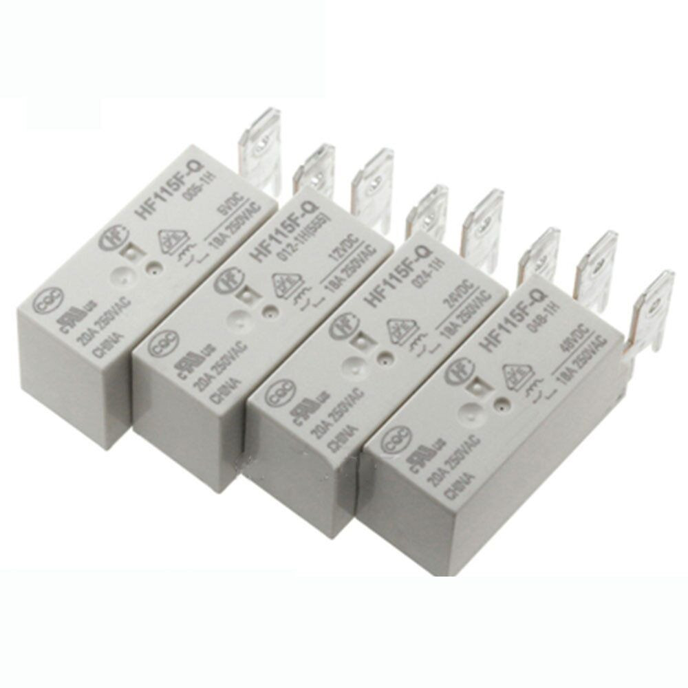 10pcs/lot Relay HF115F-Q-012-1H HF115F-Q-024-1H HF115F-Q-048-1H HF115F-Q 005-1H