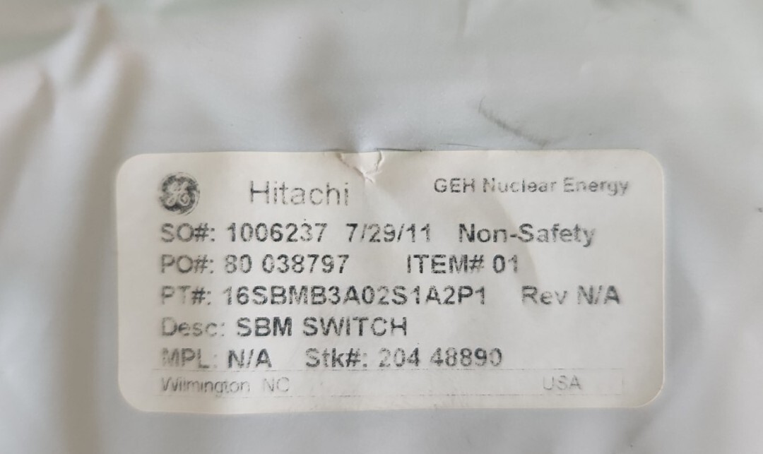 🆕️ General Electric 16SBMB3A02S1A2P1 SBM Selector Switch ||⚡️🇺🇸 SHIP
