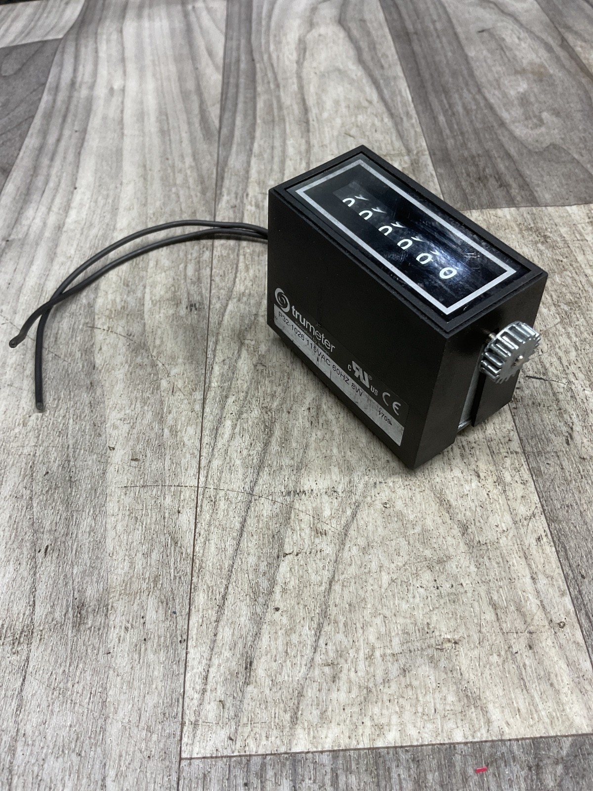 Trumeter P32-1026 Electromechanical Counter, 6-Digit, #4010PT7